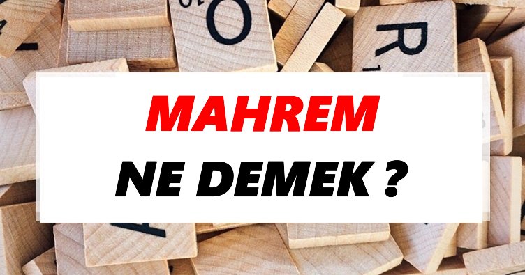 Mahrem Nedir