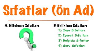 Sıfat Nedir