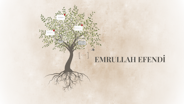 Emrullah Efendi Hayatı