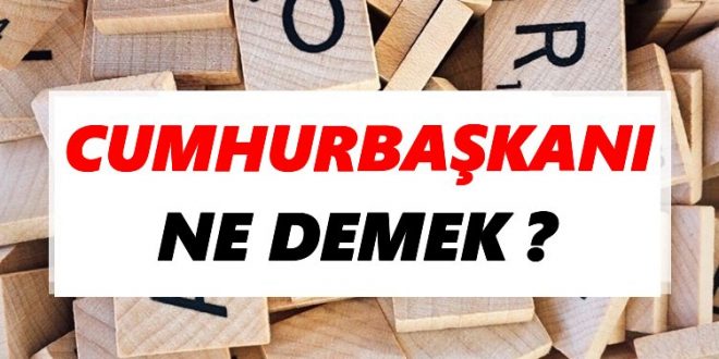 Cumhurbaşkanı Nedir